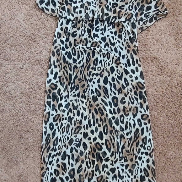 Leopard Maxi dress - Picture 2 of 4